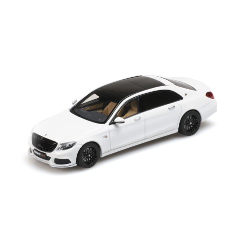 ALMOST REAL BRABUS 900 MERCEDES MAYBACH S 600 DIAMOND WHITE 1/43