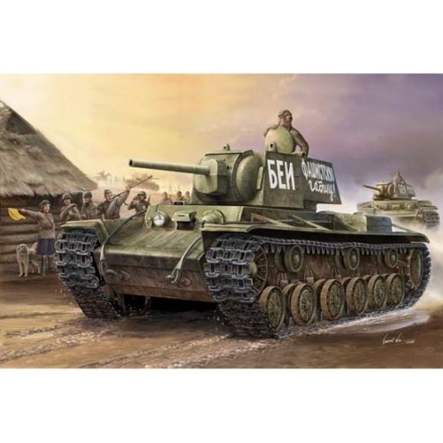 TRUMPETER KIT KV-1 1941 SMALL TURRET TANK 1/35