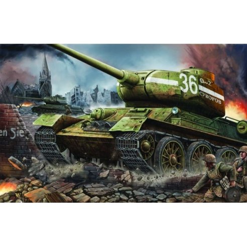 TRUMPETER KIT T34/85 MODEL 1944 1/16