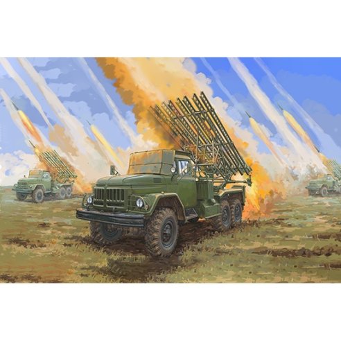 TRUMPETER KIT SOVIET 2B7R MULTIPLE ROCKET LAUNCHER BM-13 HMM 1/35