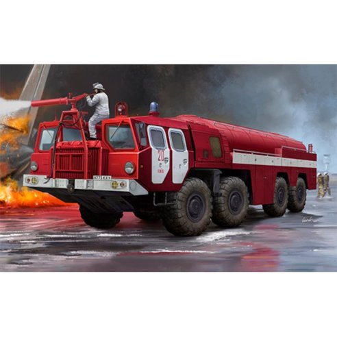 TRUMPETER KIT AIRPORT FIRE FIGHTING VEHICLE AA-60 (7310) MODEL 160.01 ARFF 1/35