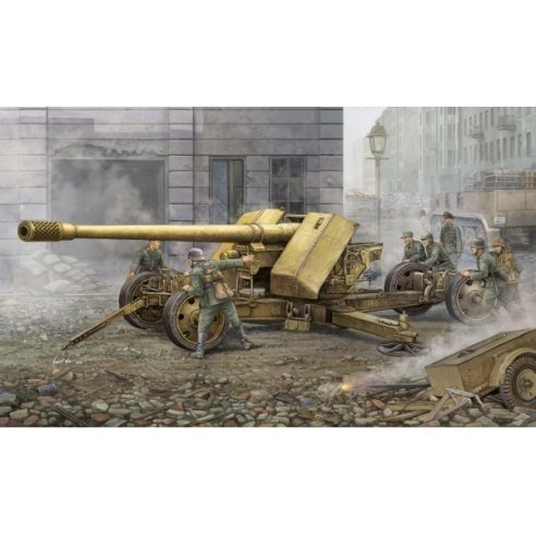 TRUMPETER KIT GERMAN 128 mm PAK 44 KRUPP 1/35