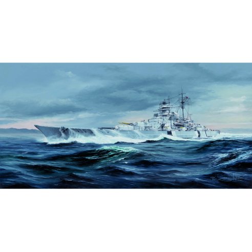 TRUMPETER KIT GERMAN BISMARCK BATTLESHIP 1/350