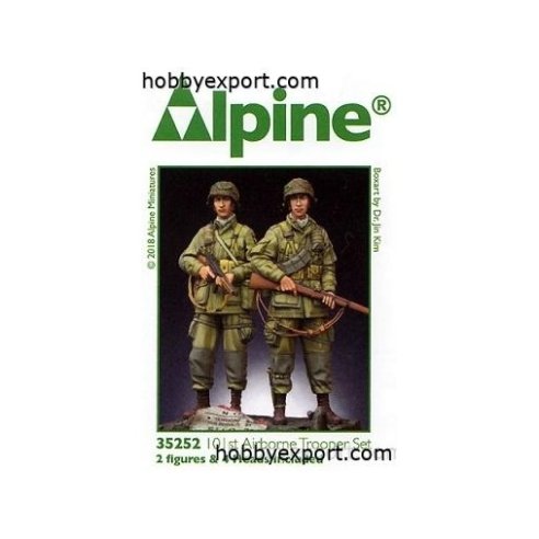 Alpine Miniatures 1 35 KIT (MAQUETTE) US 101ST AIRBORNE TROOPER