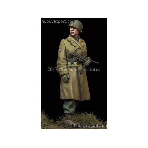 ALPINE MINIATURES 	 	1 35 KIT (MAQUETTE) WWII US INFANTRY NCO WINTER NO.1