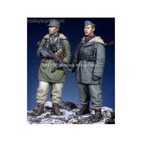 ALPINE MINIATURES 	1 35 KIT (MAQUETTE) WSS GRENADIERS AT KHARKOV