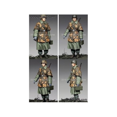 ALPINE MINIATURES  	 	1 35 KIT (MAQUETTE) SS GRENADIER KAMPFGRUPPE HANSENPOTEAU SET NO.1