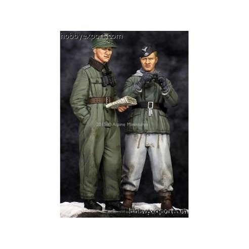 ALPINE MINIATURES     	1 35 KIT (MAQUETTE) JOACHIM PEIPER KHARKOV SET