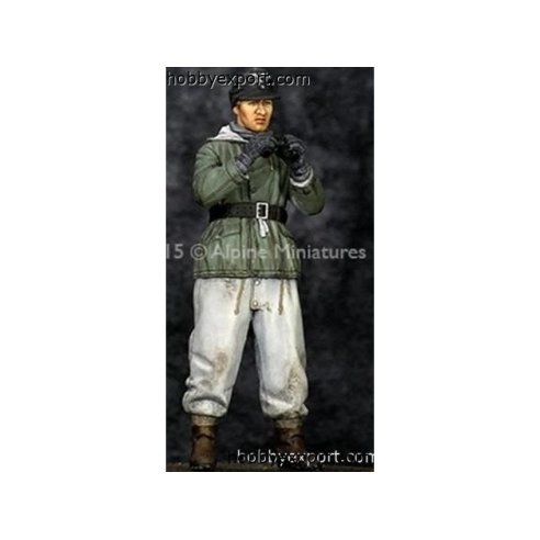 ALPINE MINIATURES  1 35 KIT (MAQUETTE) SS PANZER CREW WINTER