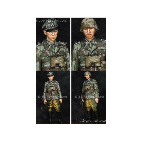 ALPINE MINIATURES 1 35 KIT (MAQUETTE) GERMAN GRENADIER OFFICER