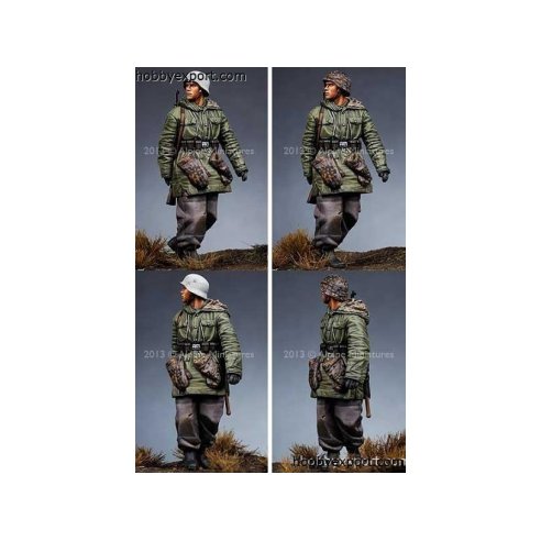 Alpine Miniatures 1 35 KIT (MAQUETTE) OTTO CARIUS NCO SET 2 FIGURES