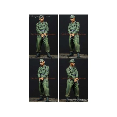 Alpine Miniatures   1 35 KIT (MAQUETTE) WSS AFV CREW WITH PISTOL