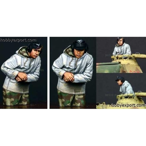 Alpine Miniatures    	1 35 KIT (MAQUETTE) GERMAN PANTHER COMMANDER  2