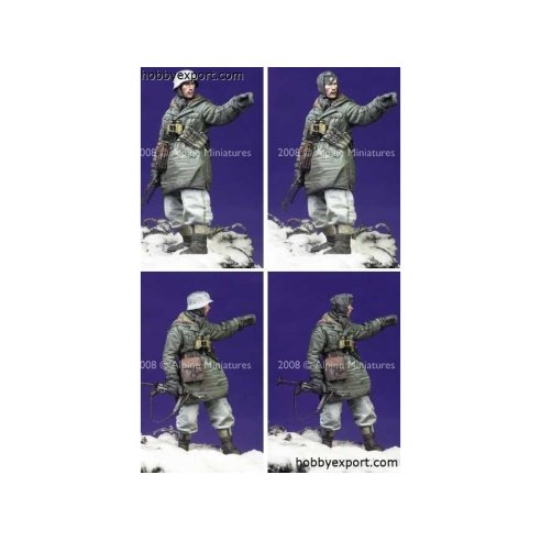 Alpine Miniatures  	1 35 KIT (MAQUETTE) SS GRENADIER, KHARKOV DIFFERENT HEADS INCL.