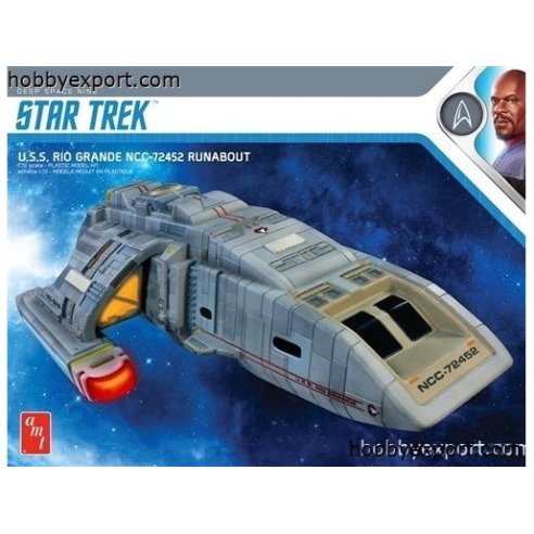 AMT 	1 72 KIT Star Trek Deep Rio Grande Runabout