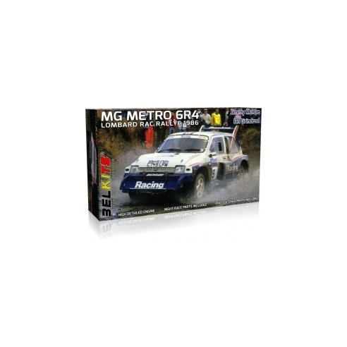 BELKITS 1/24 MG Metro 6R4 Lombard RAC Rally 1986 "J.McRae / I.Grindrod"