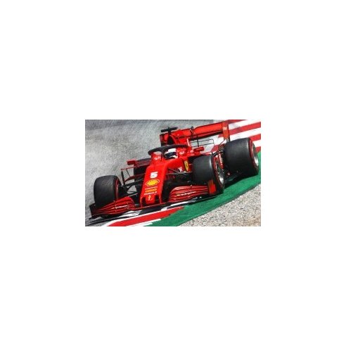 Burago 1/18 Ferrari F1 SF1000 Austrian GP 2020 (S. Vettel #5) with Hard White Wheels