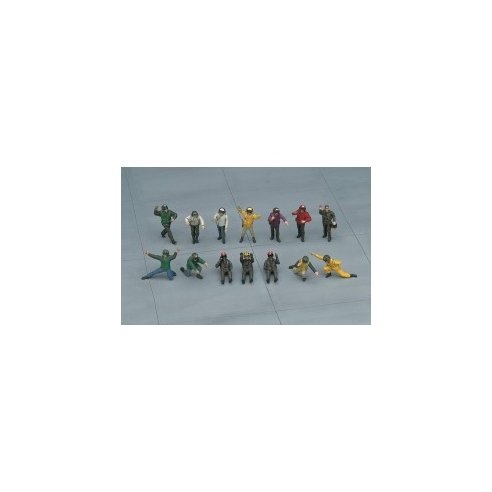 Hasegawa 1/48 U.S. Navy Pilot Deck Crew A [HA36006]