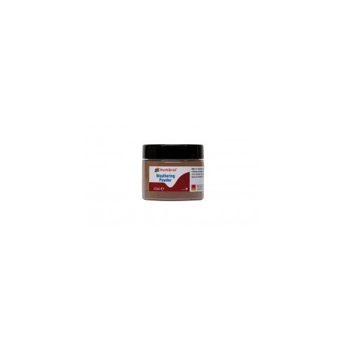 Humbrol Weathering Powder Dark Rust - 45ml