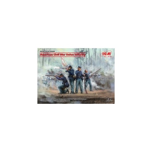 ICM 1/35 American Civil War Union Infantry (100% new molds)